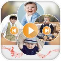 Cute Baby Slideshow Video Maker on 9Apps