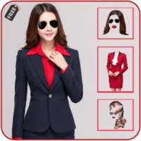 New York Woman Fashion Suit Photo Editor-Hairstyle