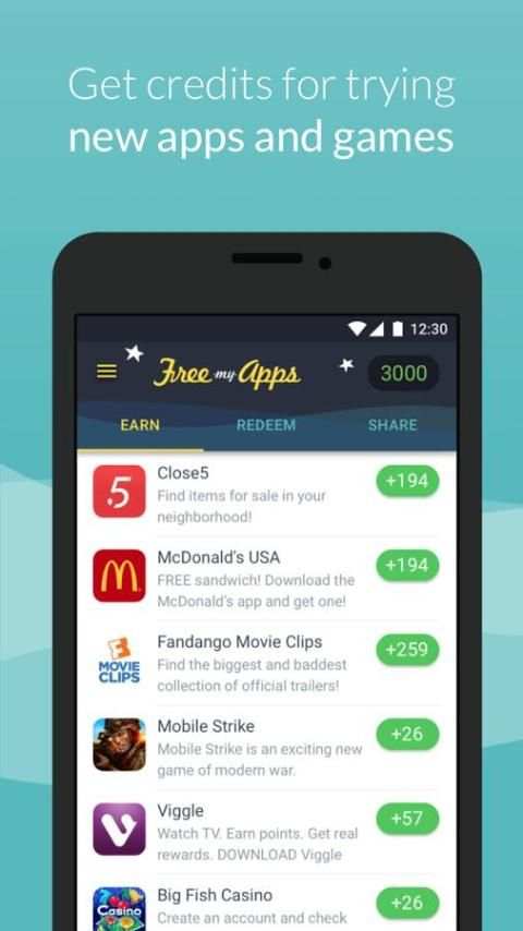 FreeMyApps - Gift Cards & Gems скриншот 5