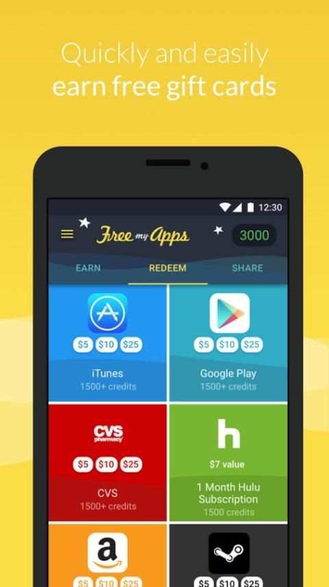 FreeMyApps - Gift Cards & Gems скриншот 4