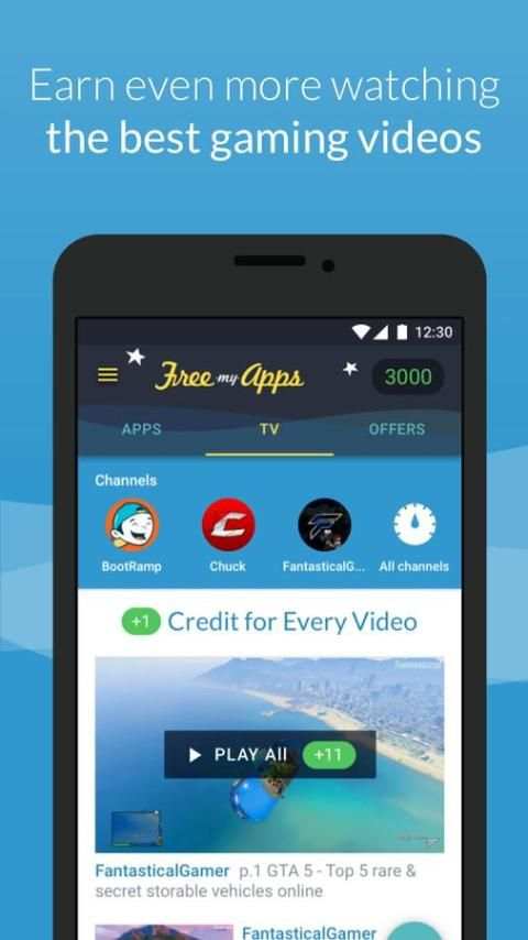 FreeMyApps - Gift Cards & Gems скриншот 3