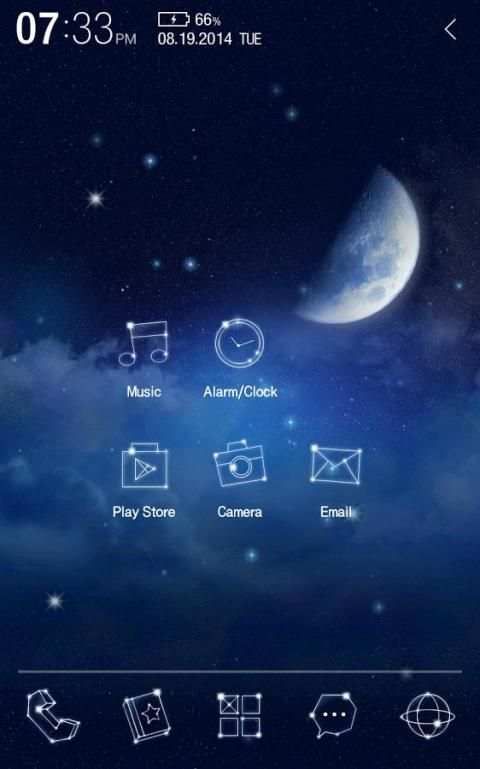 Twinkle Star Atom Theme screenshot 6
