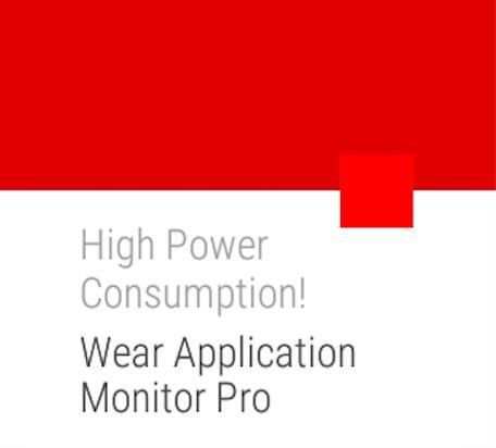 Wear Application Monitor Pro скриншот 2