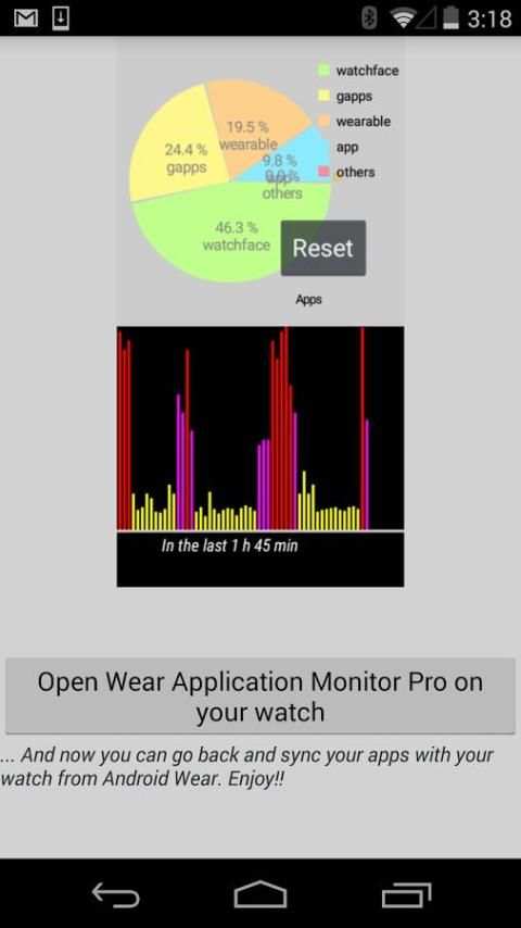 Wear Application Monitor Pro скриншот 8