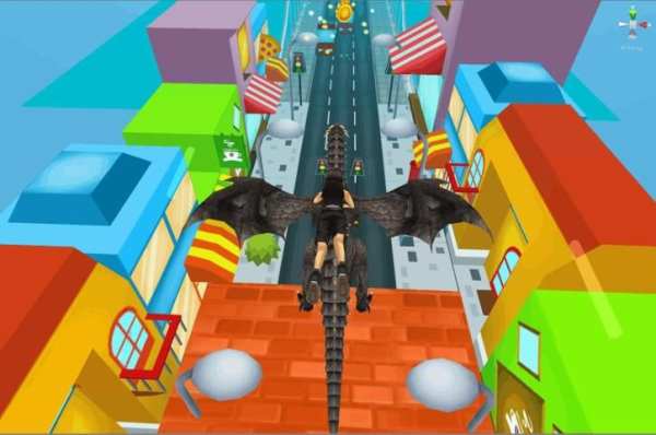 Subway Dragon Princess Rush screenshot 5