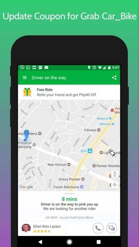 Guide Update Coupon for Grab Car_Bike screenshot 1