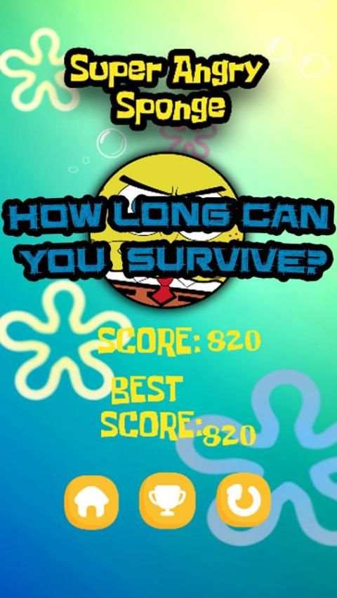 Jump Sponge - Super Angry Sponge скриншот 1