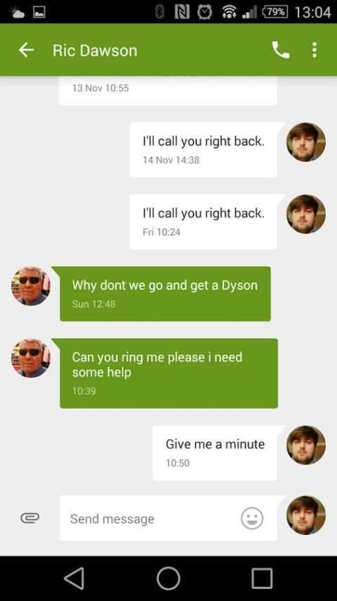 Messenger SMS скриншот 1
