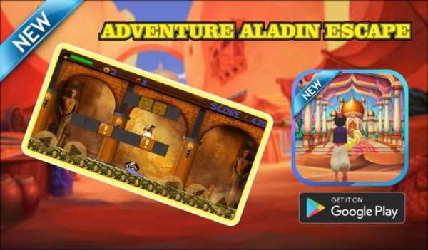 Adventure Aladin Desert Dash скриншот 1