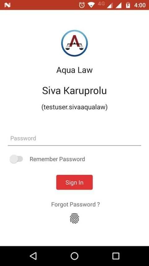 Aqua Law Secure Messenger screenshot 3