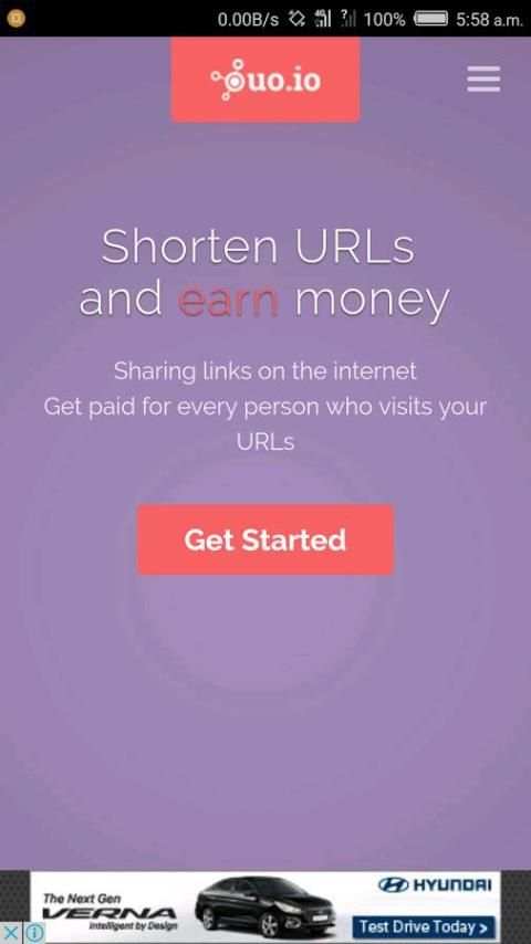 URL Earn : Make Money By Shortening URL's स्क्रीनशॉट 5