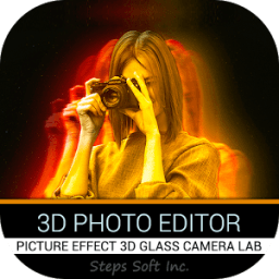 3D Photo Editor-Picture Effect 3D Glass Camera Lab icon