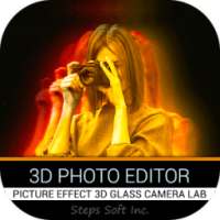 3D Photo Editor-Picture Effect 3D Glass Camera Lab