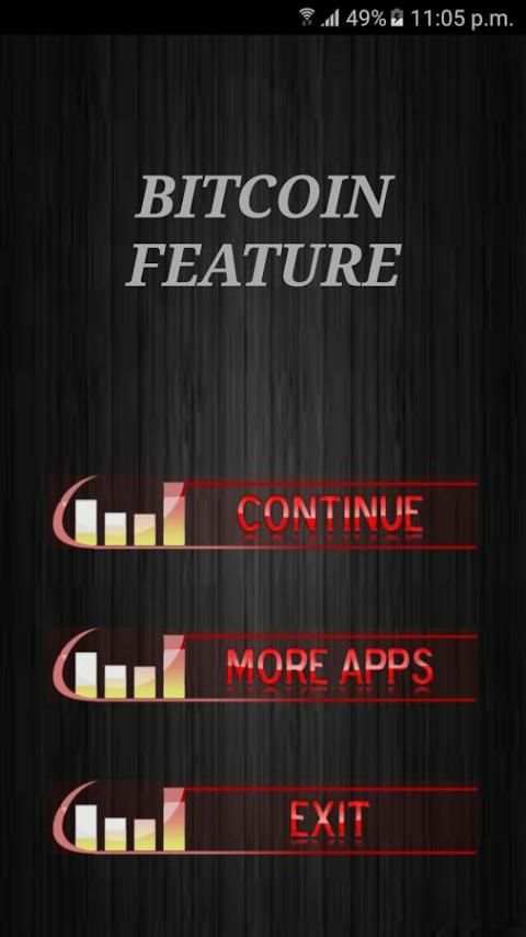 Bitcoin: Feature 4 تصوير الشاشة