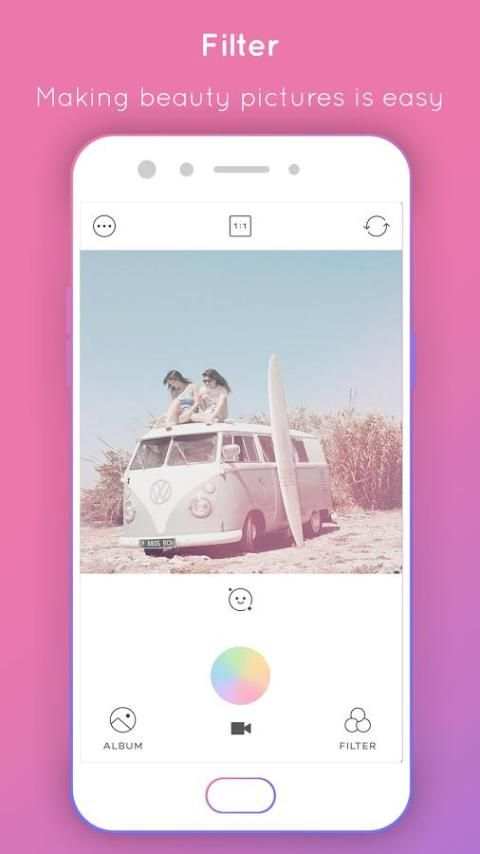 Selfie Plus - Analog Film Photo 5 تصوير الشاشة