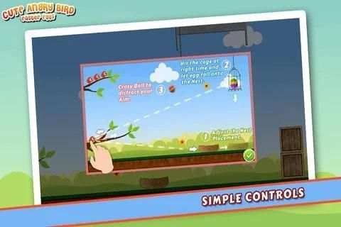 Cute Angry Bird : Eggs स्क्रीनशॉट 14