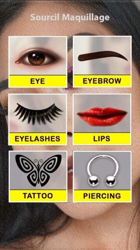 Sourcil Maquillage 2 تصوير الشاشة