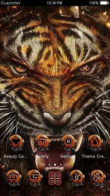 Tema Macan Terbaik C Launcher screenshot 1