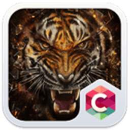ikon Tema Macan Terbaik C Launcher