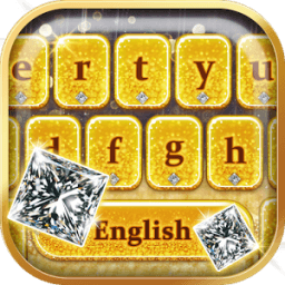 Золотая роскошь клавиатура иконка