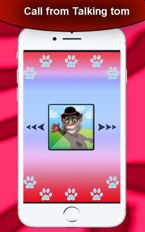 Call from Talking Cat Tom! скриншот 2