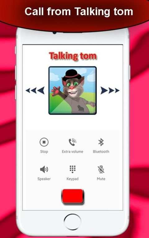 Call from Talking Cat Tom! скриншот 1