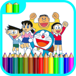 Learn Coloring For Doraemon иконка
