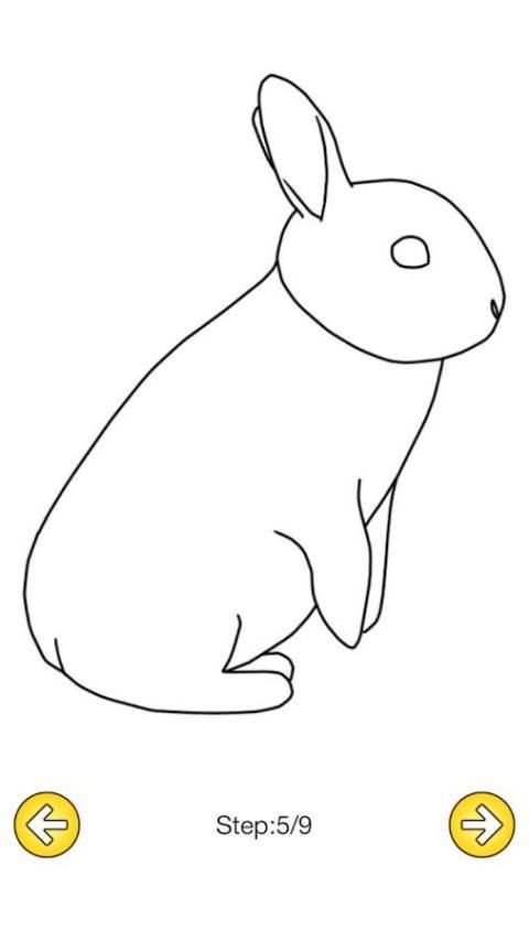 How To Draw Rabbit screenshot 2