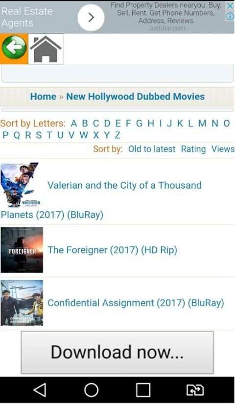 Fast Movie Download screenshot 1