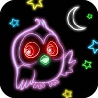 Draw Glow Coloring on 9Apps