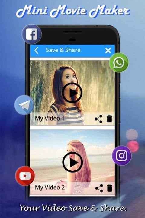Mini Movie Maker screenshot 1