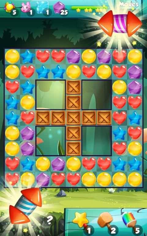 Jewels Match Three Game screenshot 3