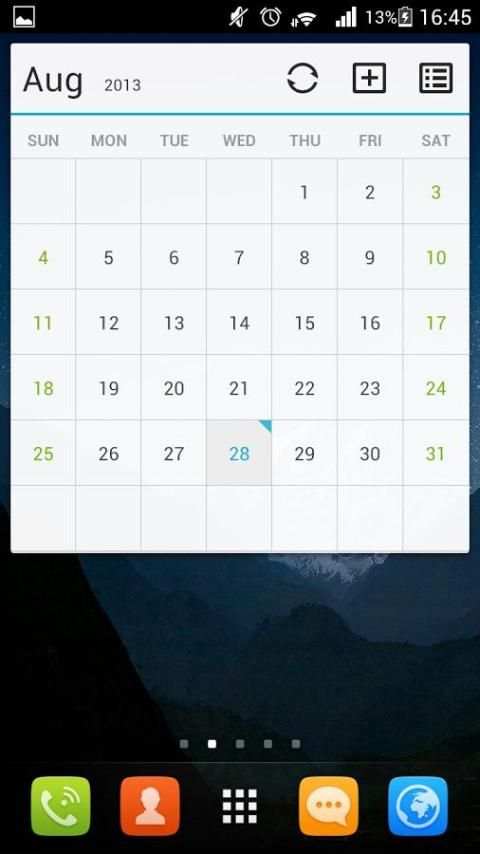 GO Calendar+ screenshot 5