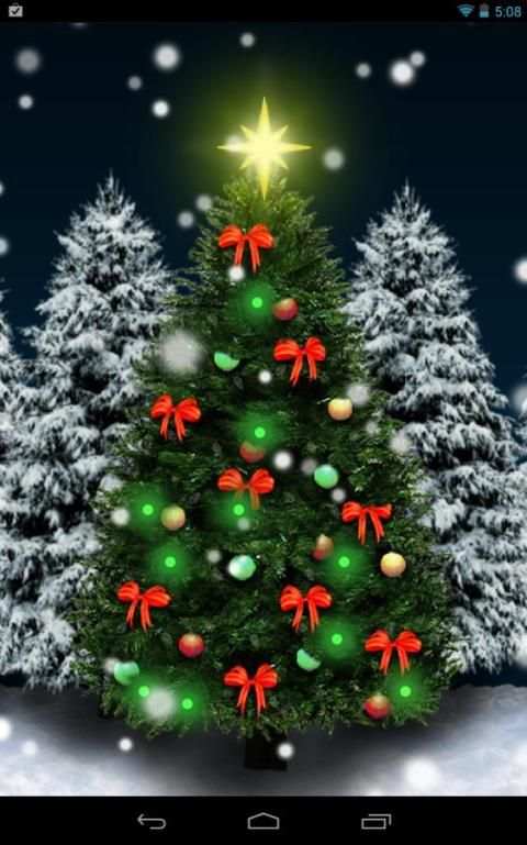 Christmas Crystal Ball Free LW скриншот 2