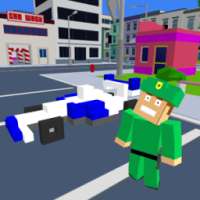 Blocky Racing: Undercover Agent