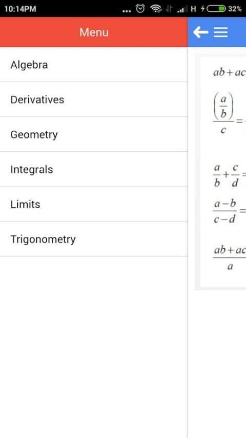 All Maths Formulas स्क्रीनशॉट 1