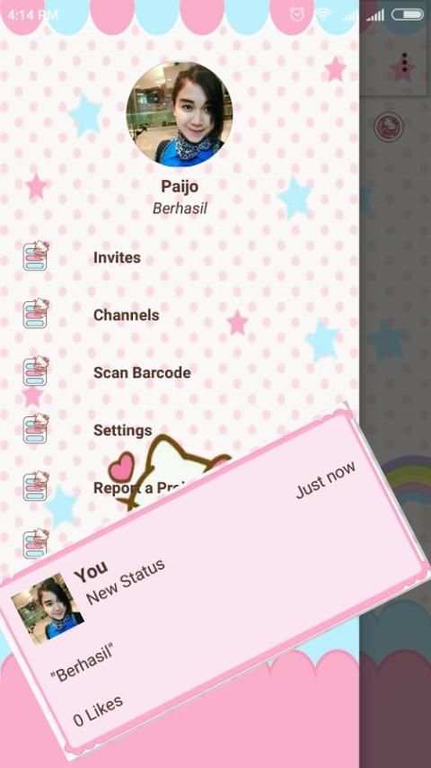 (NEW) DELTA BM HELLO KITTY THEME 1 تصوير الشاشة