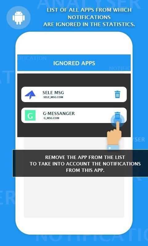 Notification Counter, Analyser & History скриншот 1