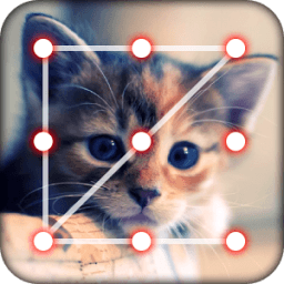 ikon Kitty Cat Pattern Lock
