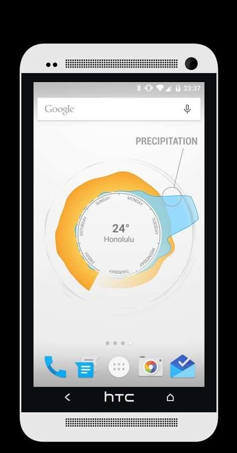 Weather Circle Live Wallpaper скриншот 1