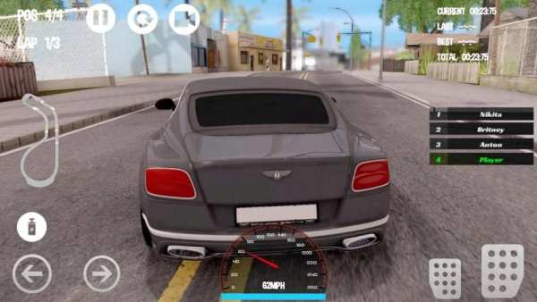 Car Racing Bentley Game скриншот 2