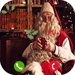 Santa Claus is listening to your christmas wishes иконка