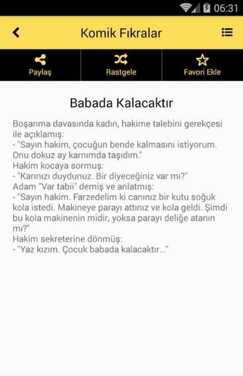 Komik Fıkralar screenshot 2