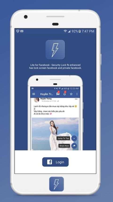 Lite for Facebook - Mini for Facebook скриншот 2