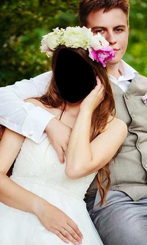 Wedding Couple Suit Photo Montage 4 تصوير الشاشة