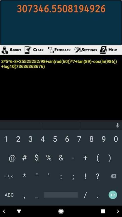 X Calculator - eXtreme Math screenshot 11
