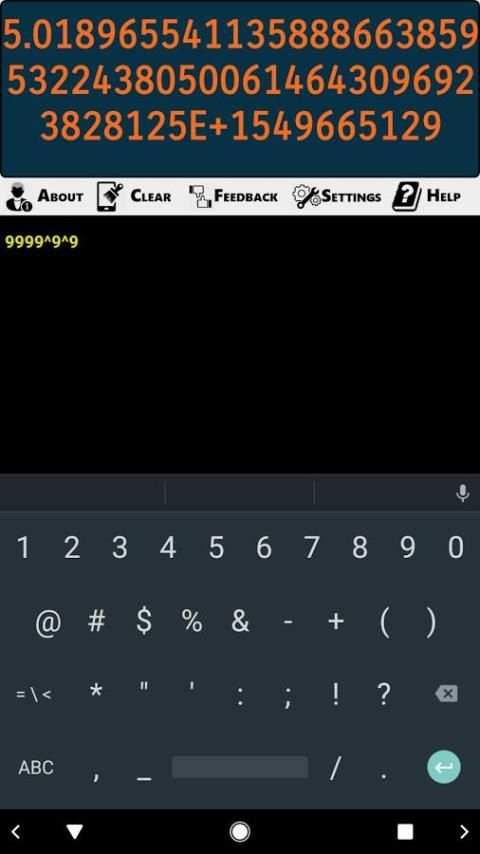X Calculator - eXtreme Math screenshot 9