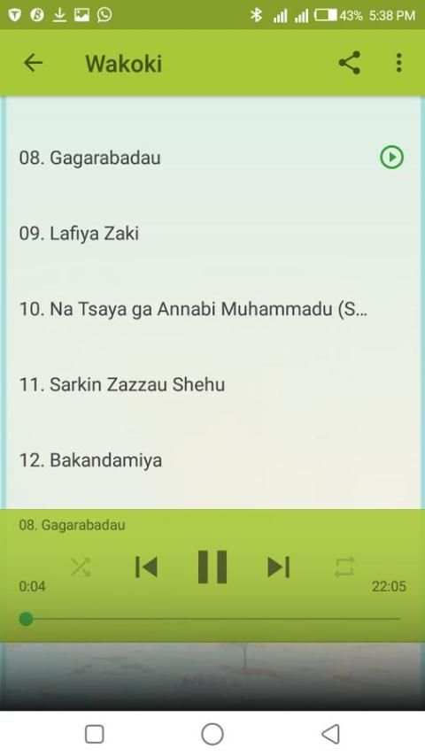 Wakokin Shata Mp3 screenshot 1