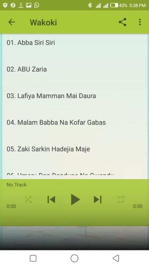 Wakokin Shata Mp3 screenshot 3