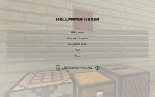 Create Wallpaper Minecraft скриншот 6